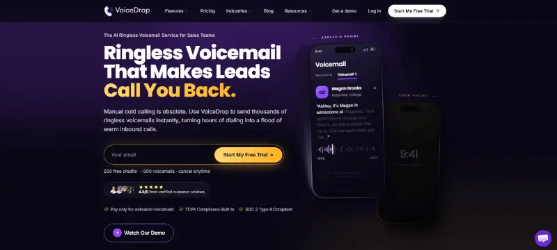 VoiceDrop preview