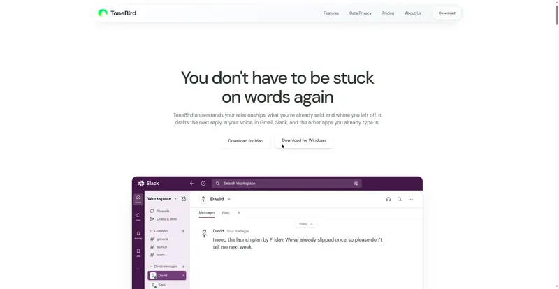 ToneBird preview