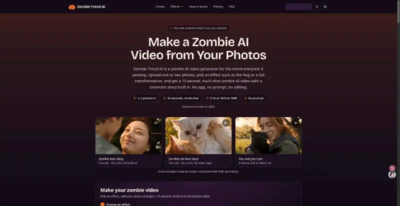 Zombie Trend AI preview