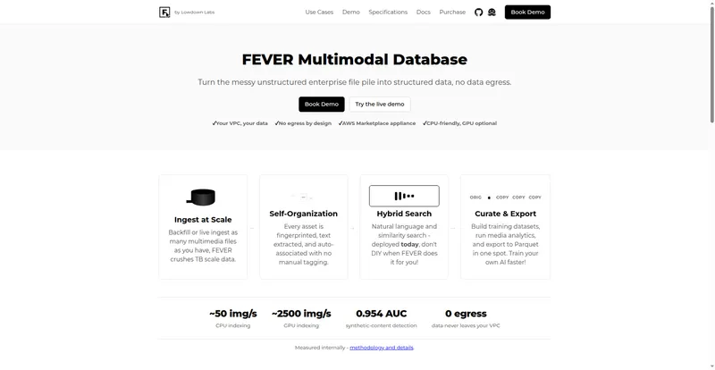 FEVER Multimodal DB preview
