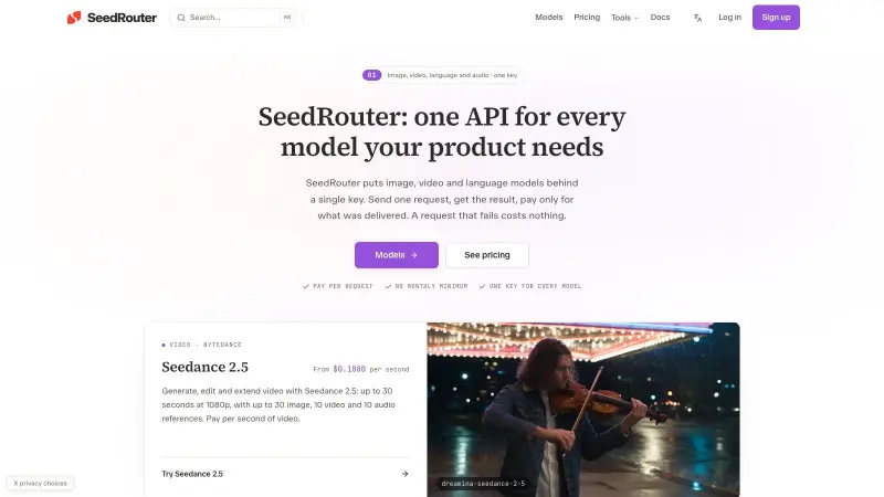 SeedRouter preview