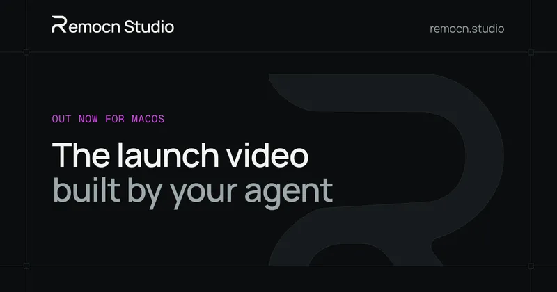 Remocn Studio preview