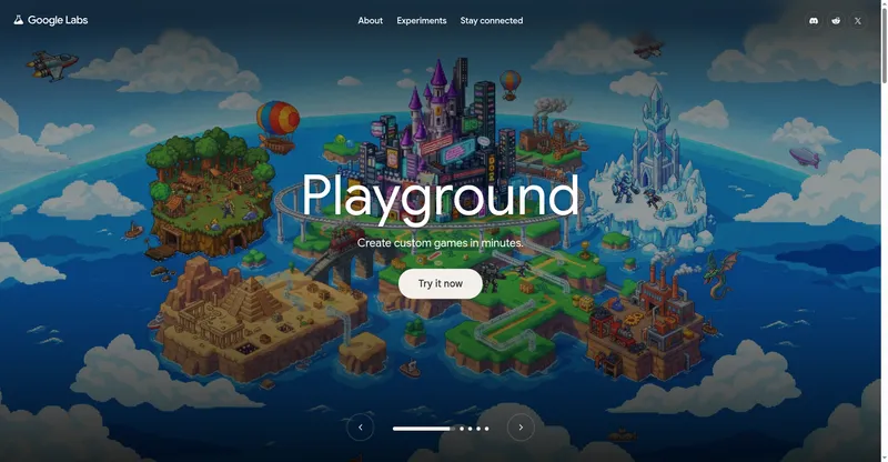Google Playground preview