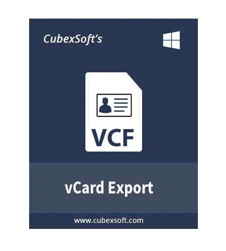 CubexSoft vCard Converter preview