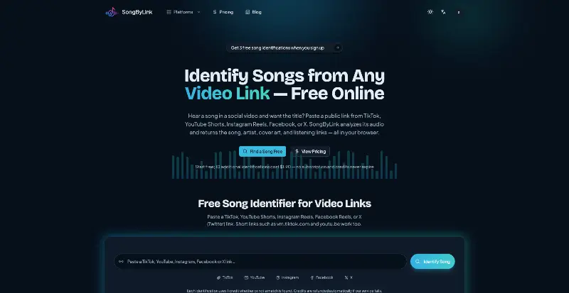 SongByLink preview