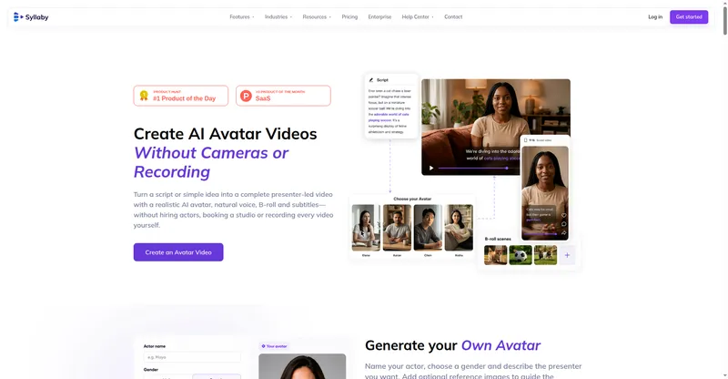 Syllaby AI Avatar 2.0 preview