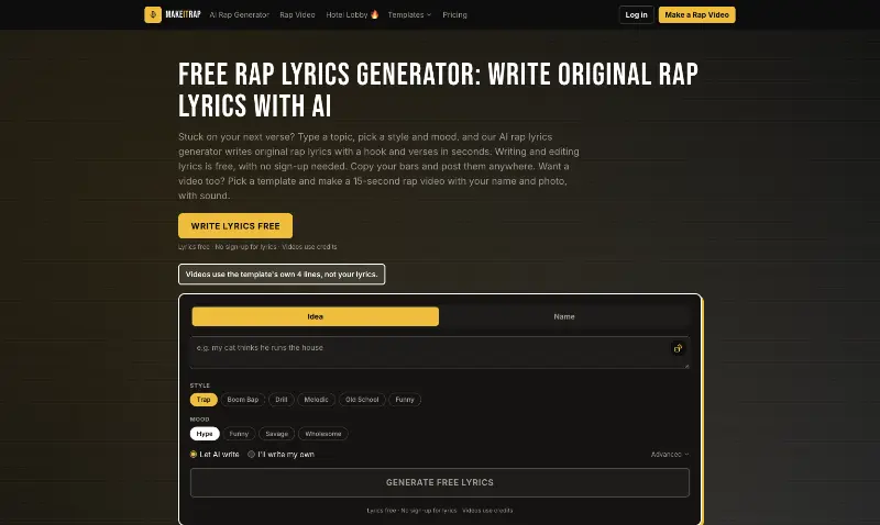 MakeItRap preview