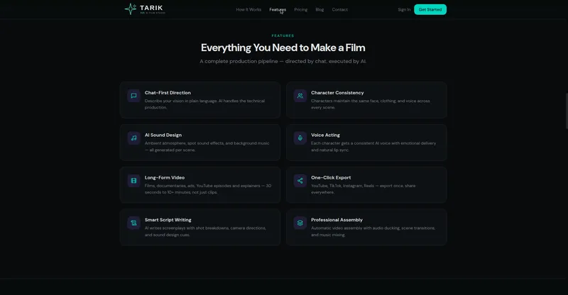 AI film Studio preview
