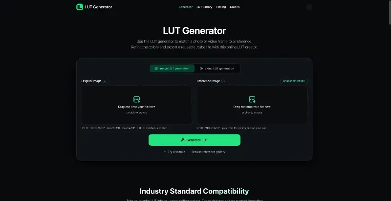 LUT Generator preview