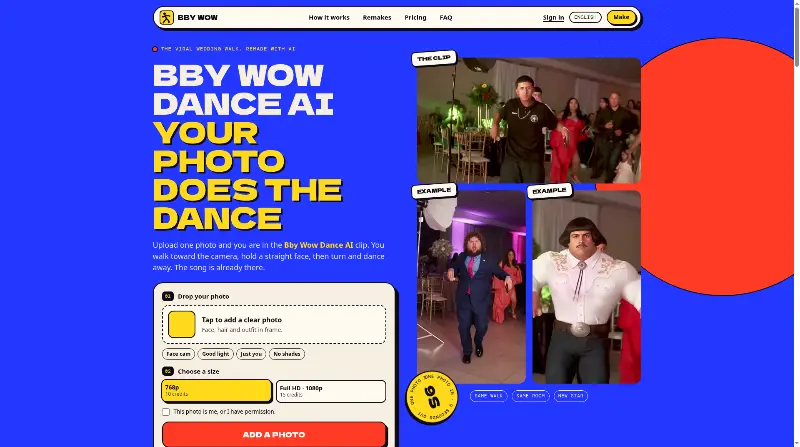 Bby Wow Dance AI preview