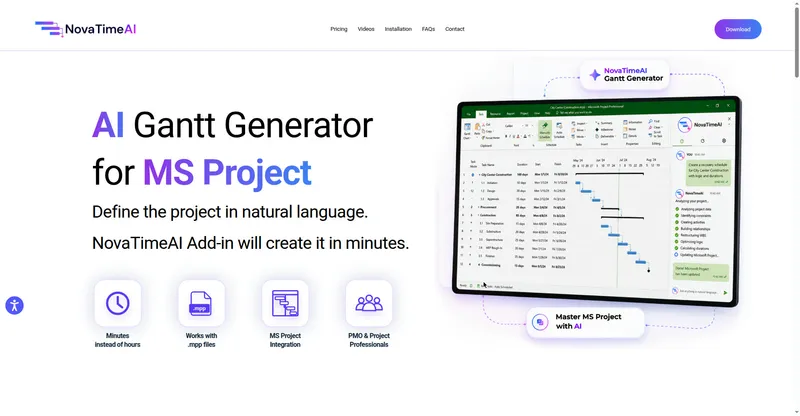NovaTimeAI preview