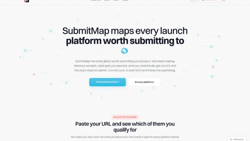 SubmitMap preview