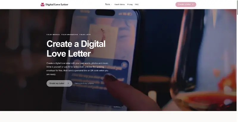 Digital Love Letter preview