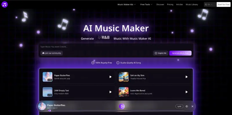 AI Music Maker preview