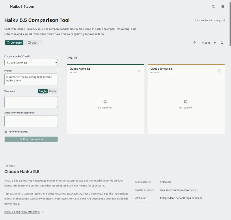 Haiku 5.5 preview