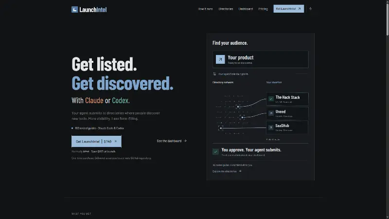 LaunchIntel preview