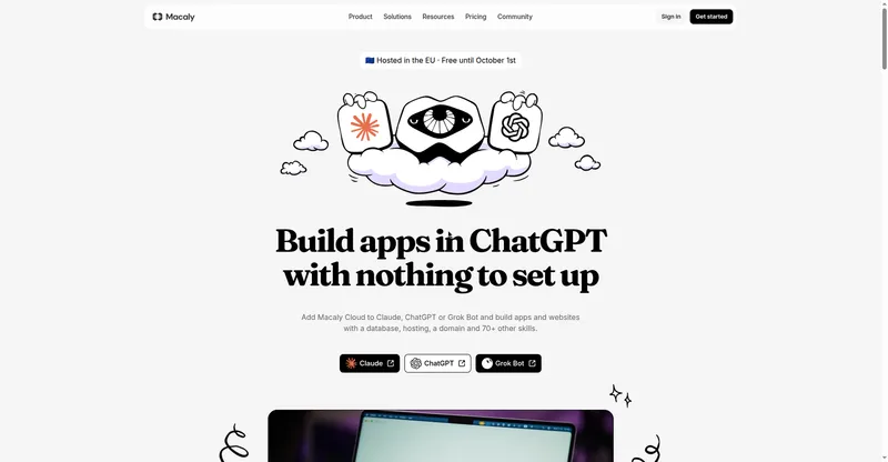 Macaly Cloud preview
