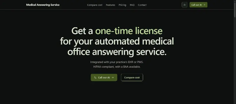 AI Medical Answering Service preview