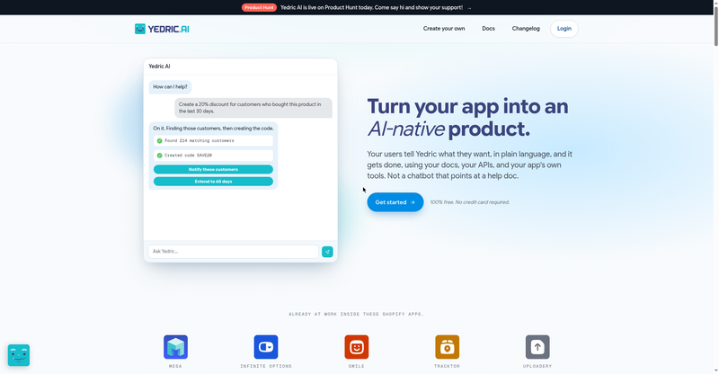 Yedric.ai preview