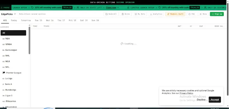 EdgePicks AI preview