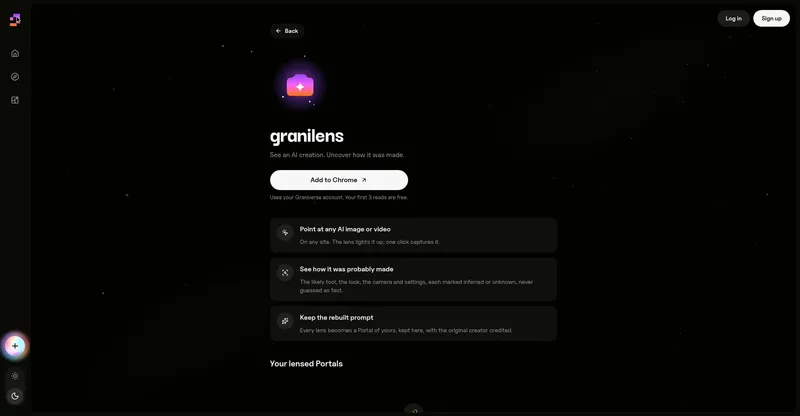 GraniLens preview