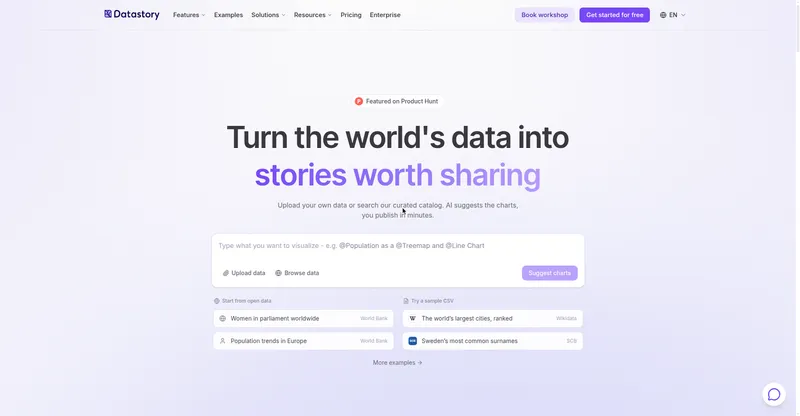 Datastory preview