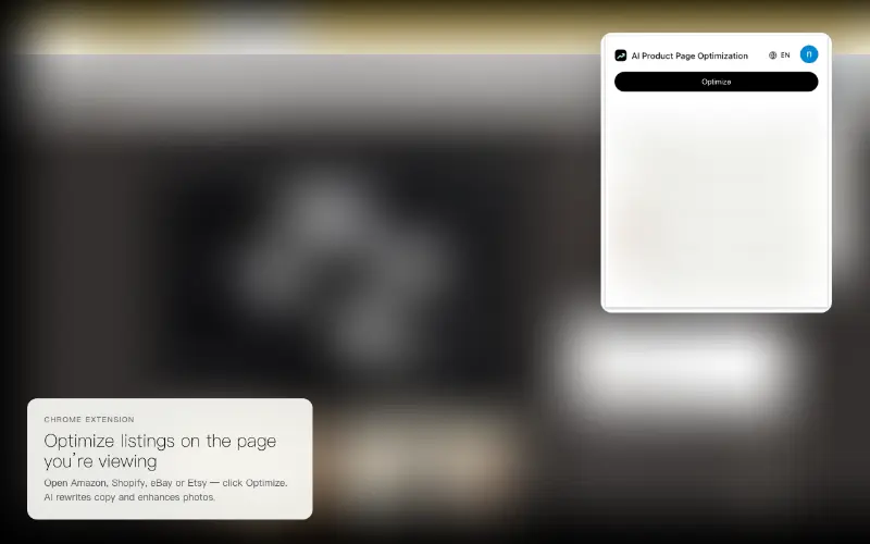 AI Product Page Optimization preview