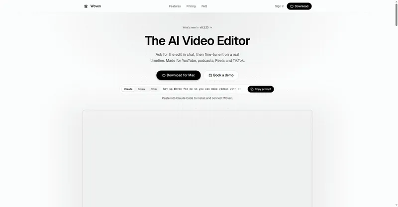 Woven Video preview