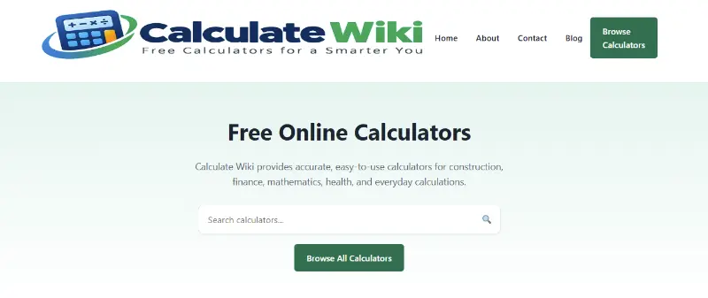 Calculate Wiki preview