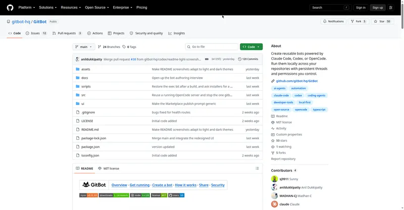 GitBot preview