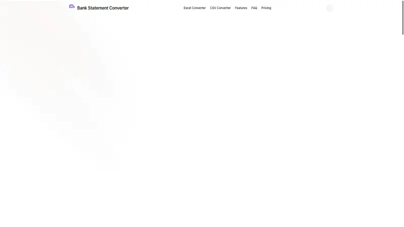 Bank Statement Converter preview