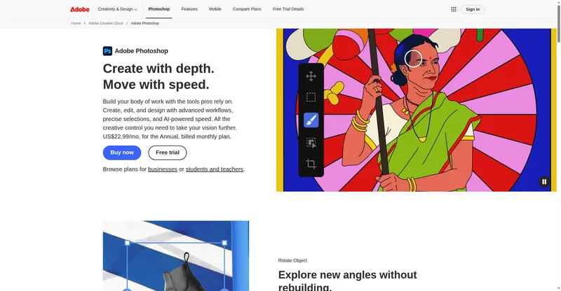Adobe Photoshop preview