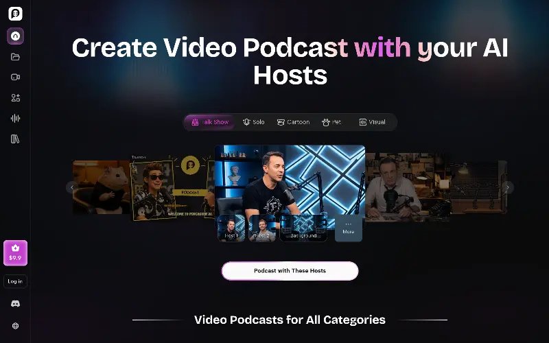 PodcastorAI preview