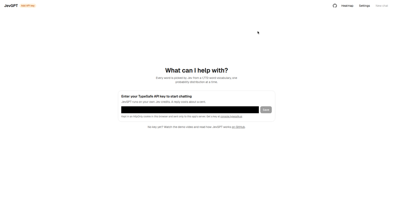 JevGPT preview