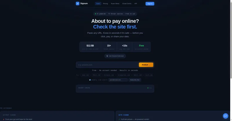 AI Checker by Signum.AI preview