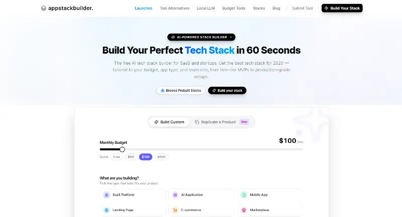 appstackbuilder preview