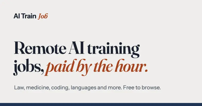 AI Train Job preview