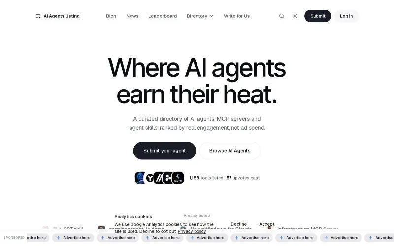 AI Agents Listing preview