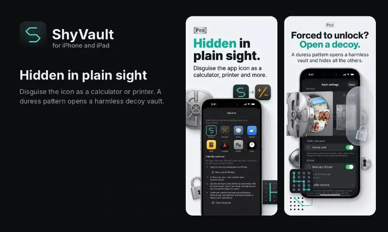 ShyVault preview