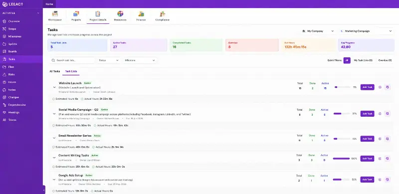 Leeact preview