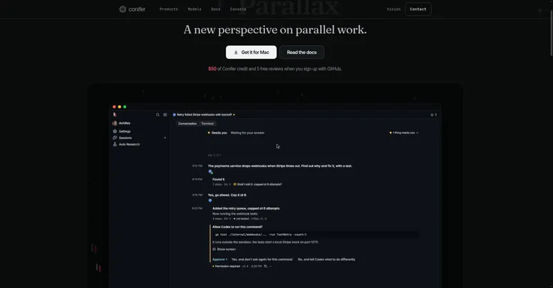 Parallax preview