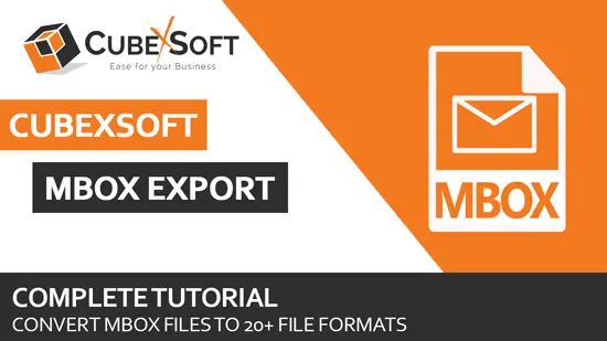 CubexSoft MBOX Converter preview