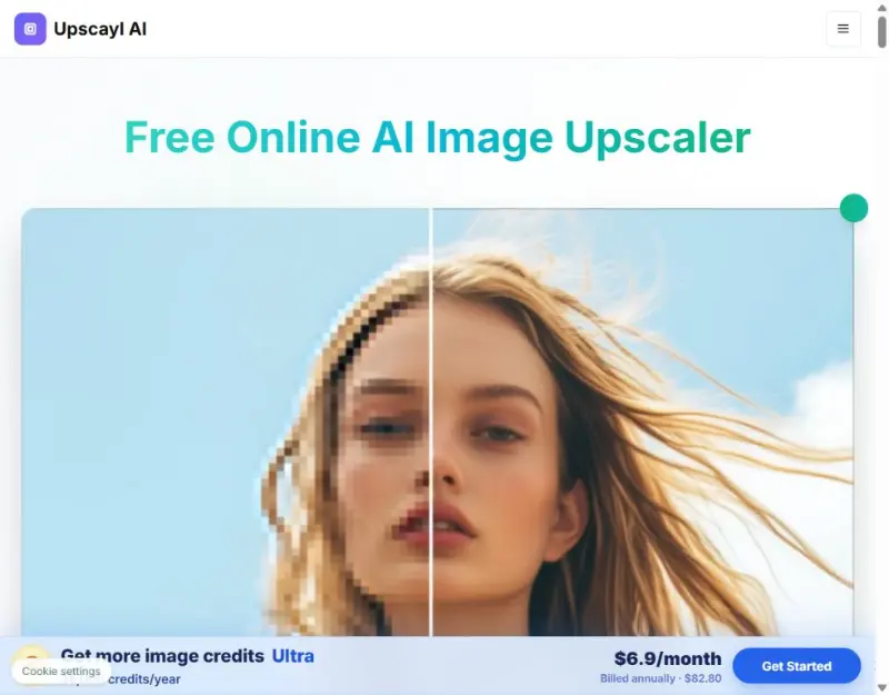 Upscayl AI preview