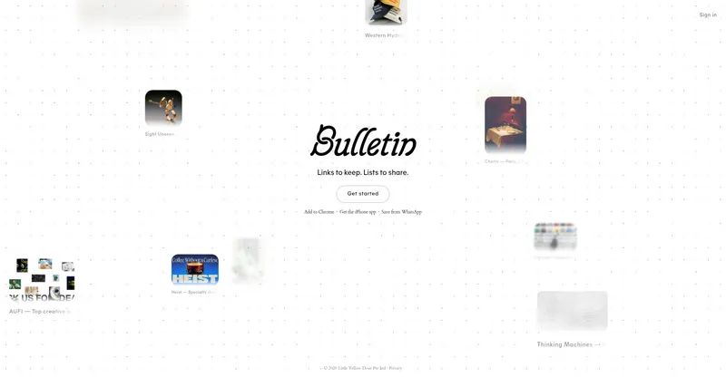 Bulletin preview