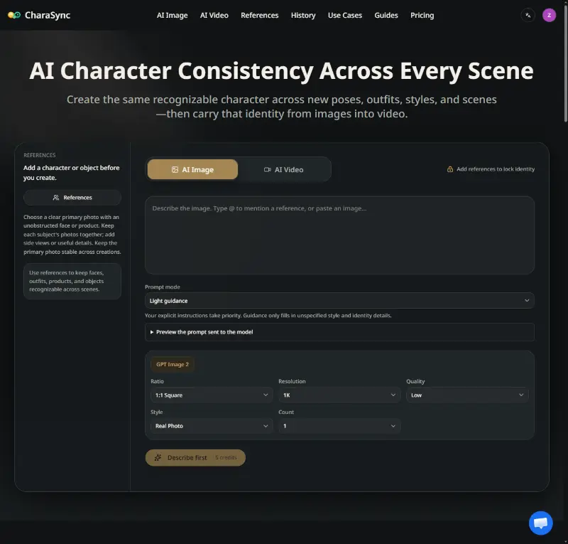 CharaSync preview