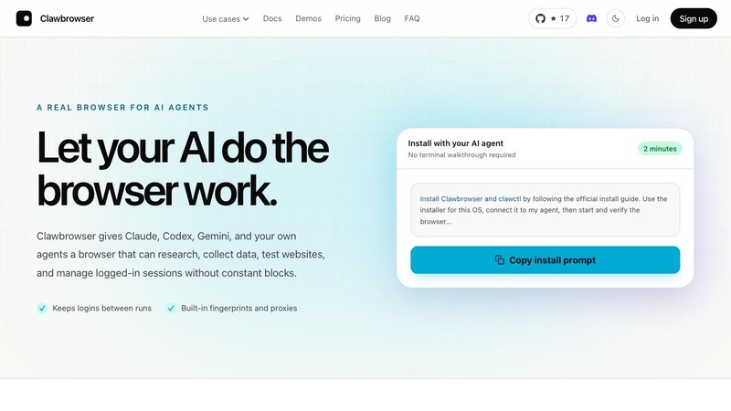 ClawBrowser preview
