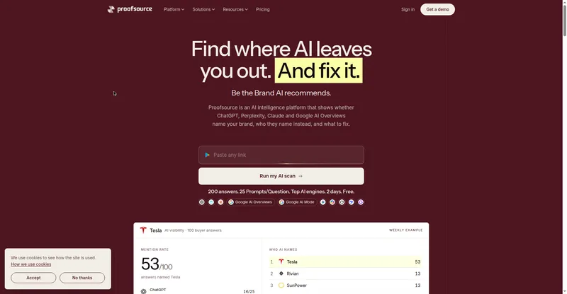 Proofsource preview