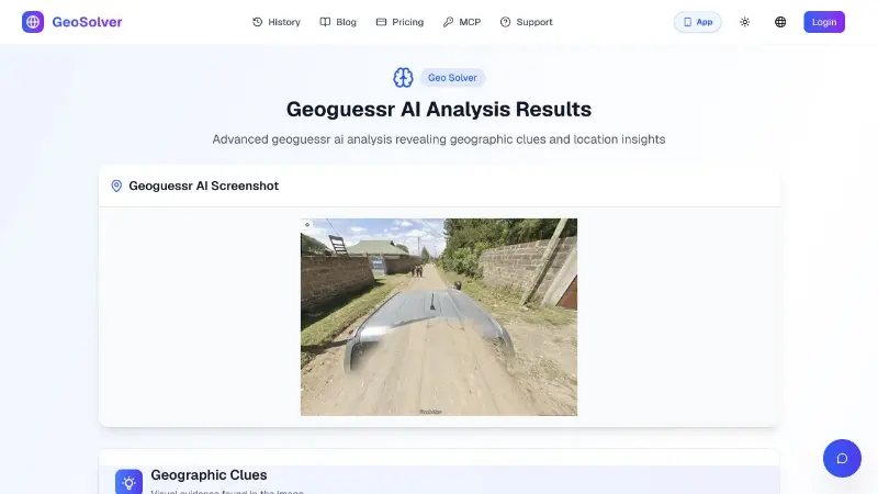 Reverse Image Location (GeoSolver) preview