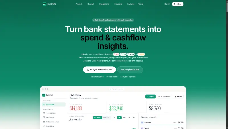 BankFlow preview