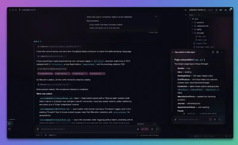 LucenaCoder preview
